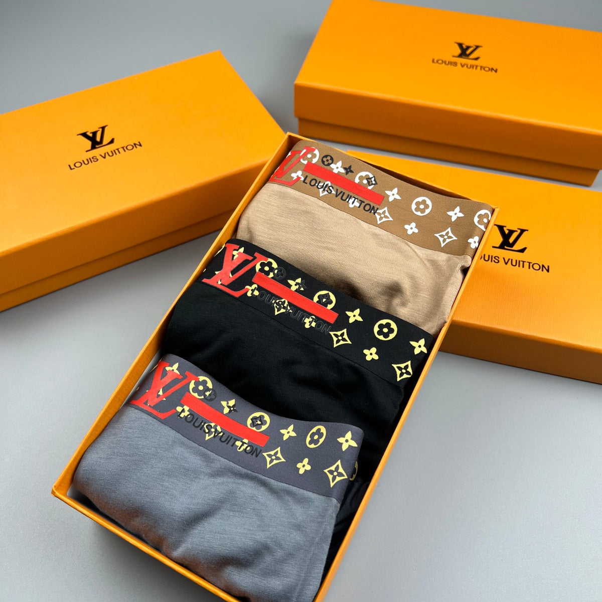 Louis Vuitton Modal Men's Boxer Briefs - 3-Piece Box
