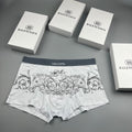 Balenciaga Illustrated Animal Graphics Men's Boxer Briefs - 3-Piece Box