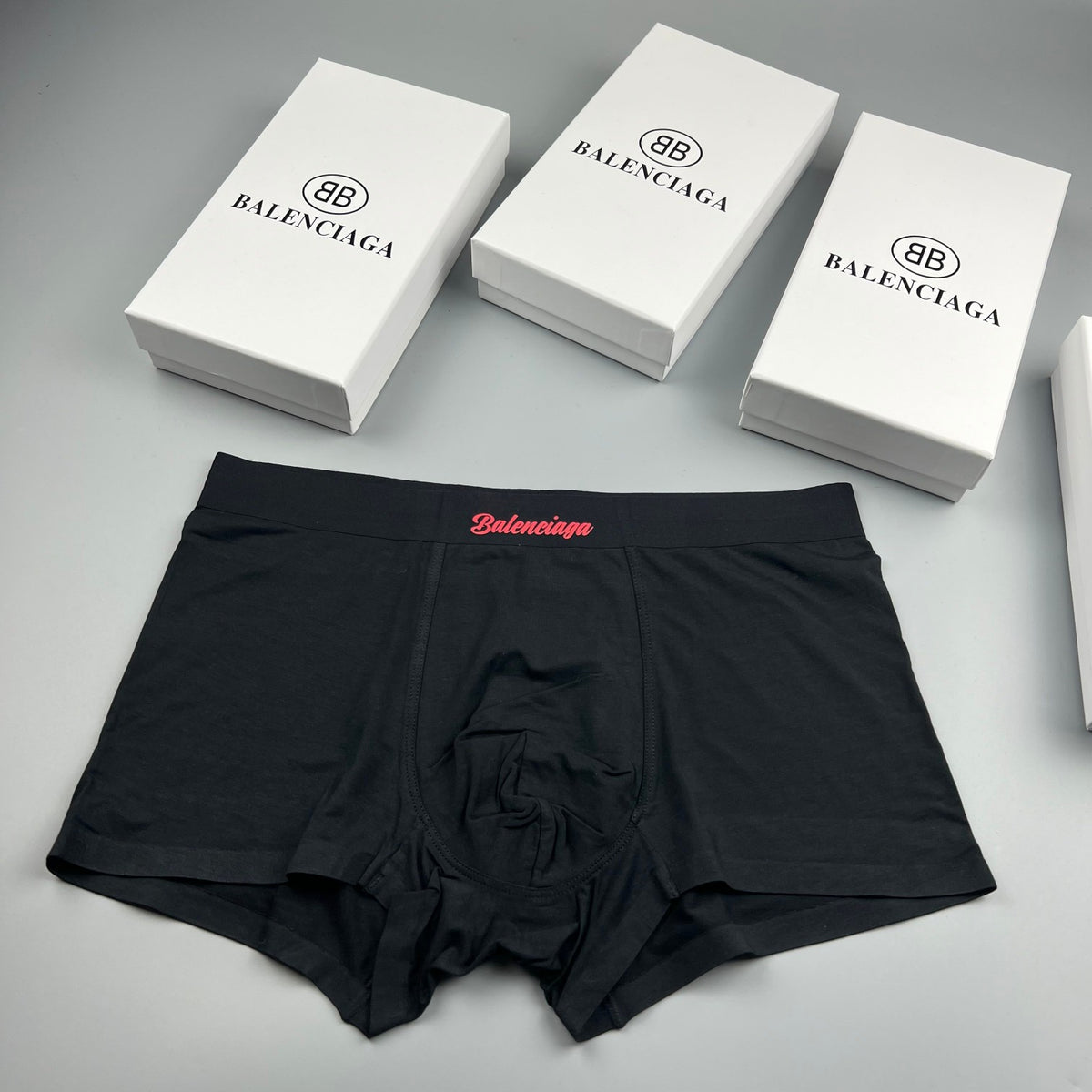 Balenciaga Modal Men's Boxer Briefs - 3-Piece Box