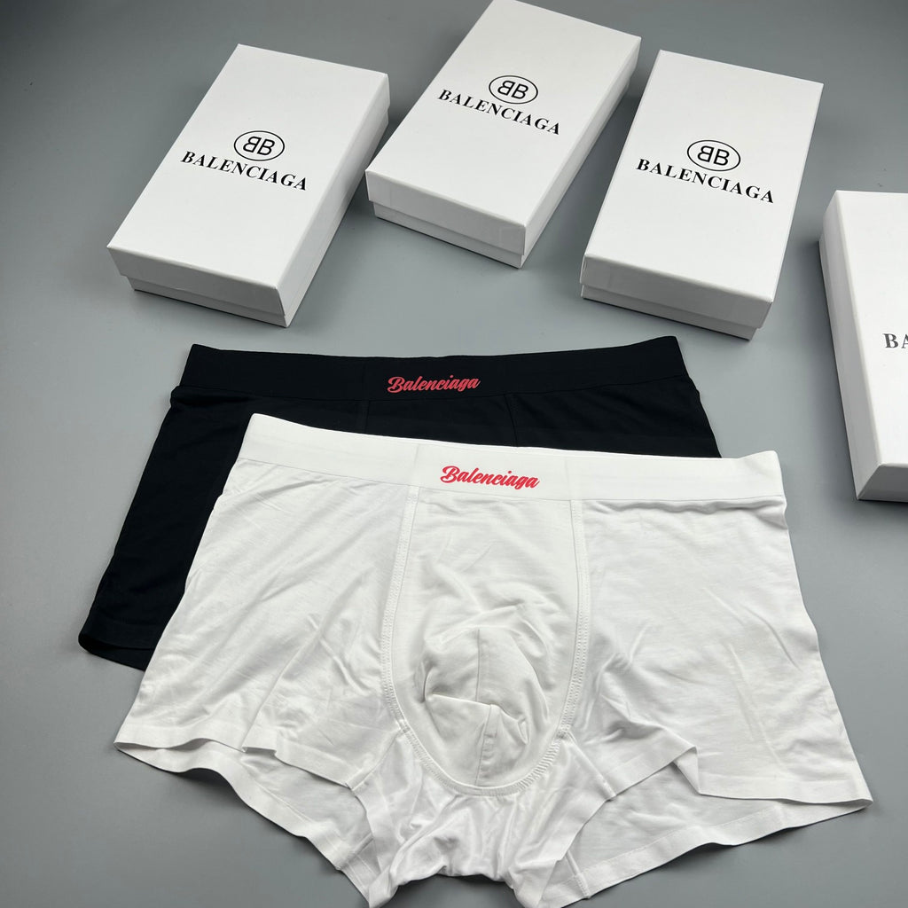 Balenciaga Modal Men's Boxer Briefs - 3-Piece Box