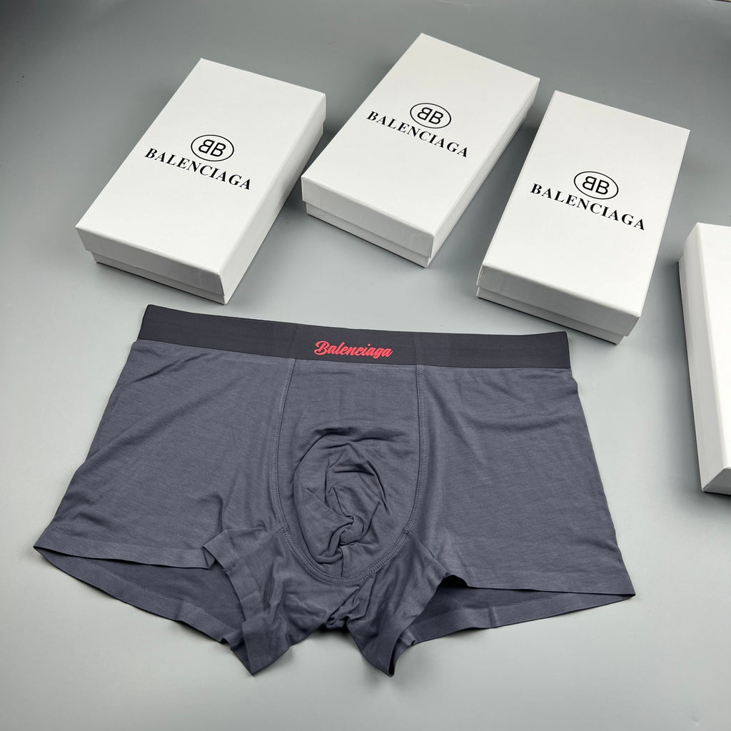 Balenciaga Modal Men's Boxer Briefs - 3-Piece Box