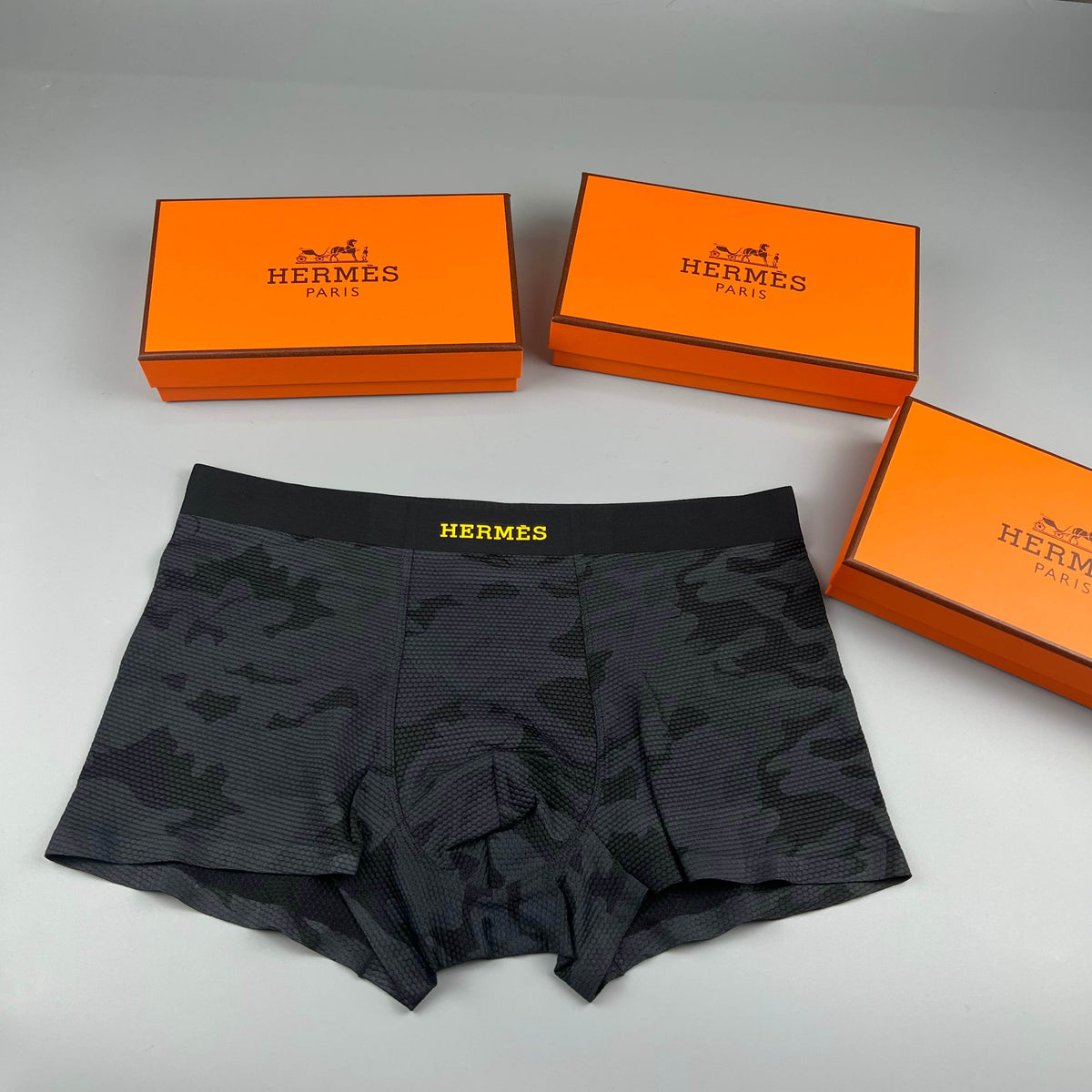 Hermes Men's Boxer Briefs - 3-Piece Box