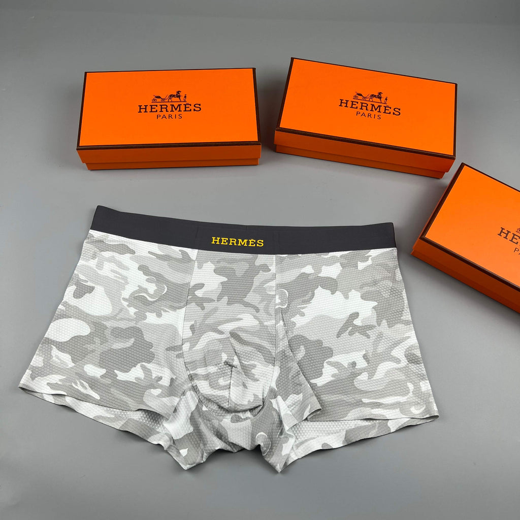Hermes Men's Boxer Briefs - 3-Piece Box
