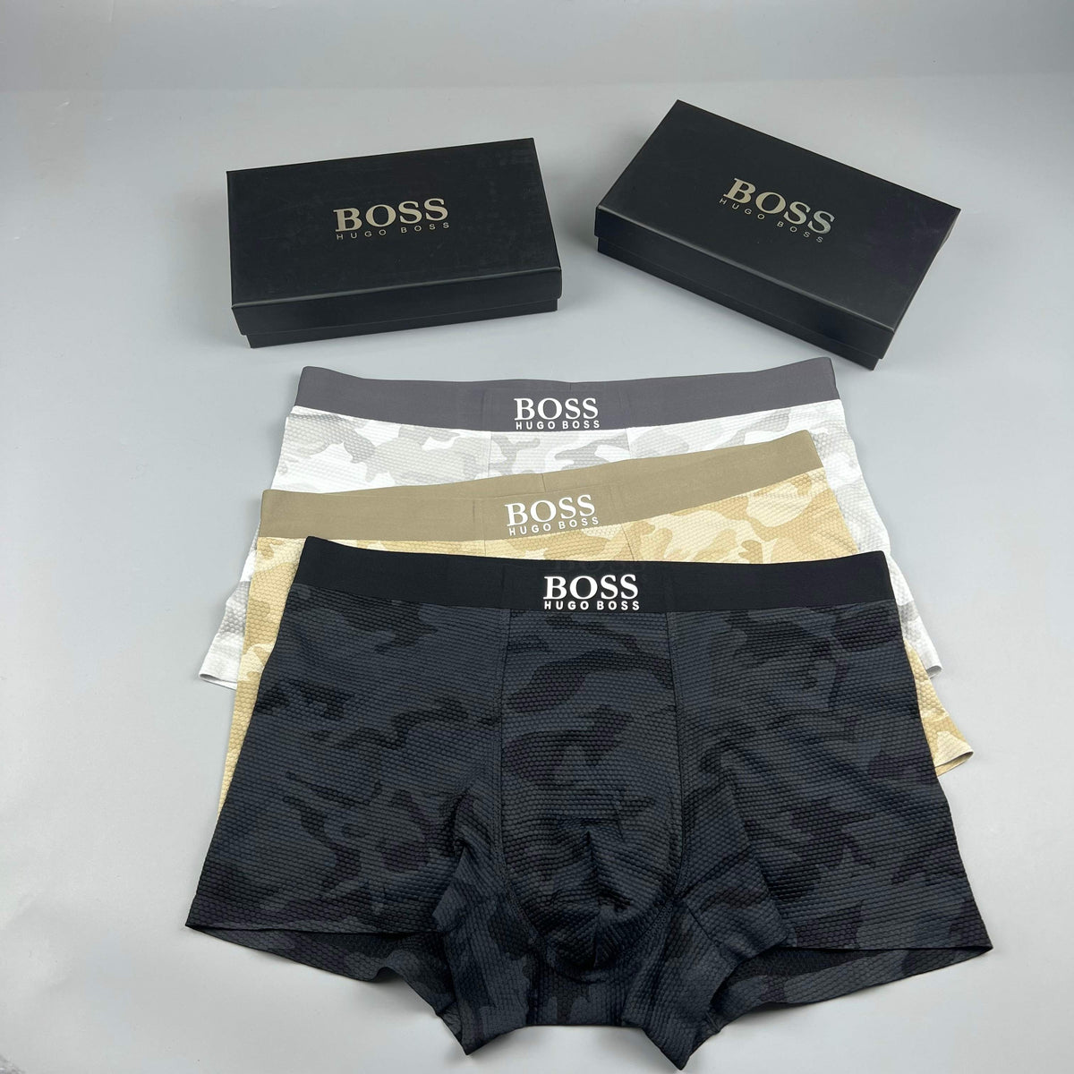Hugo Boss Men's Boxer Briefs - 3-Piece Box
