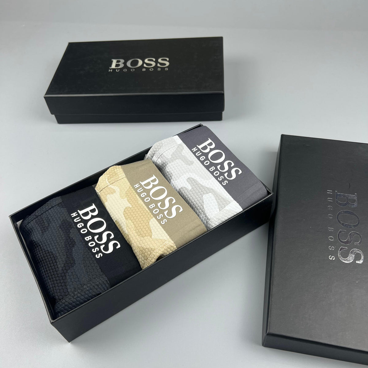 Hugo Boss Men's Boxer Briefs - 3-Piece Box