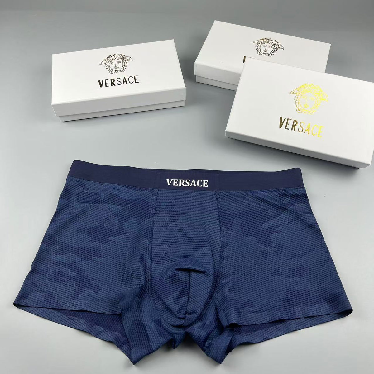 Versace Men's Boxer Briefs - 3-Piece Box