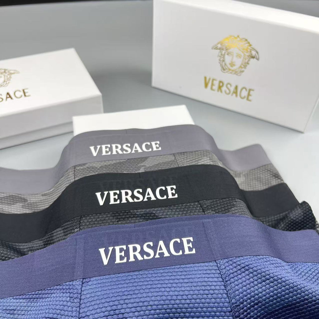Versace Men's Boxer Briefs - 3-Piece Box