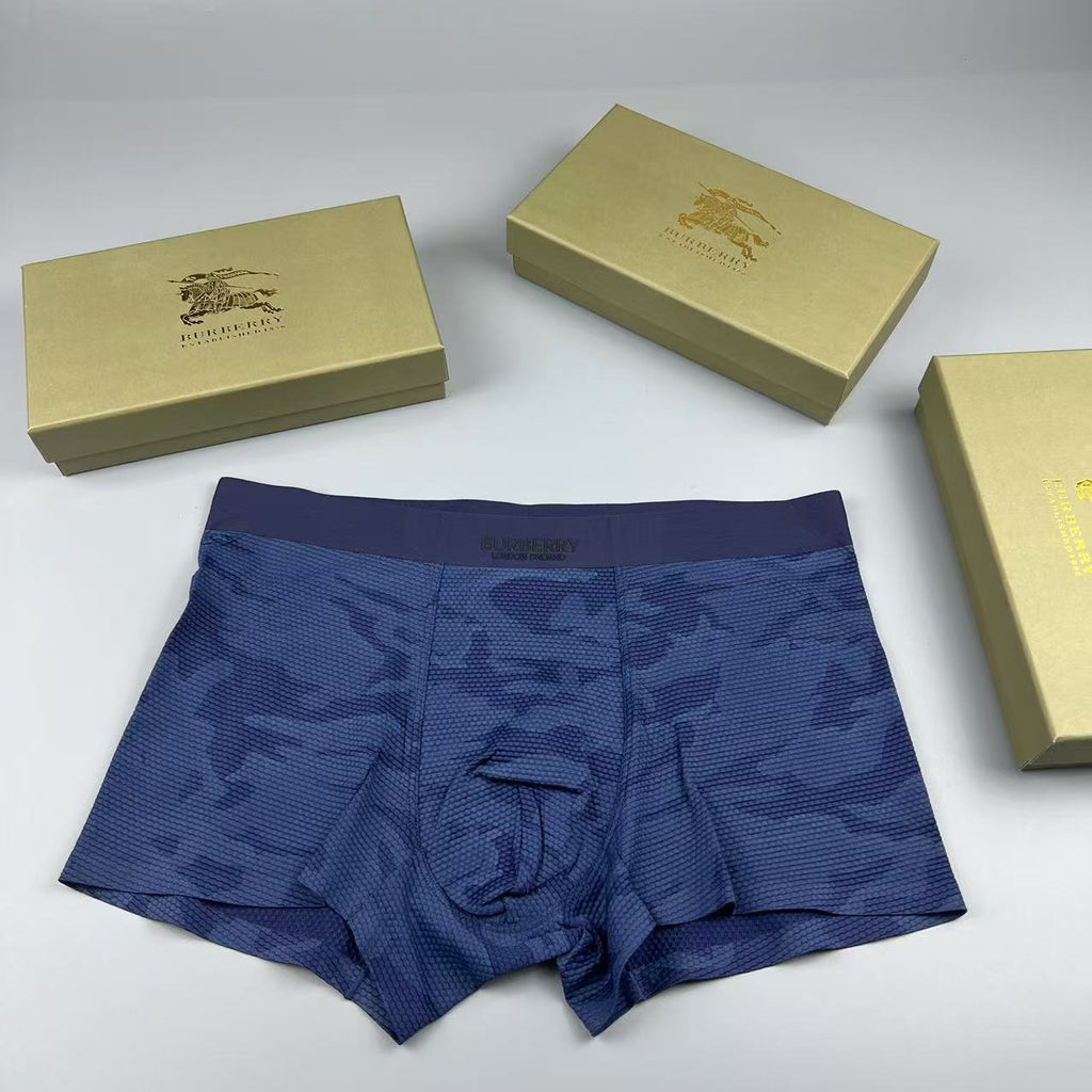 Burberry Men's Boxer Briefs - 3-Piece Box