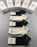 Prada Cotton Short Socks - 5-Pair Pack