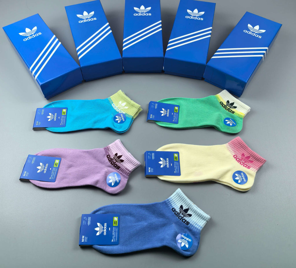 Adidas Cotton Breathable Socks – 5-Pair Pack