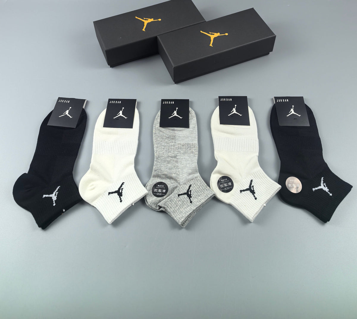 Jordan Cotton Crew Socks - 5-Pair Pack