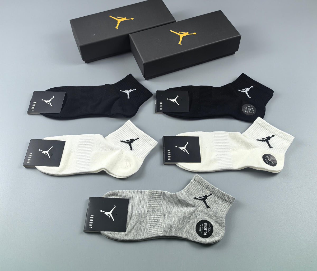 Jordan Cotton Crew Socks - 5-Pair Pack