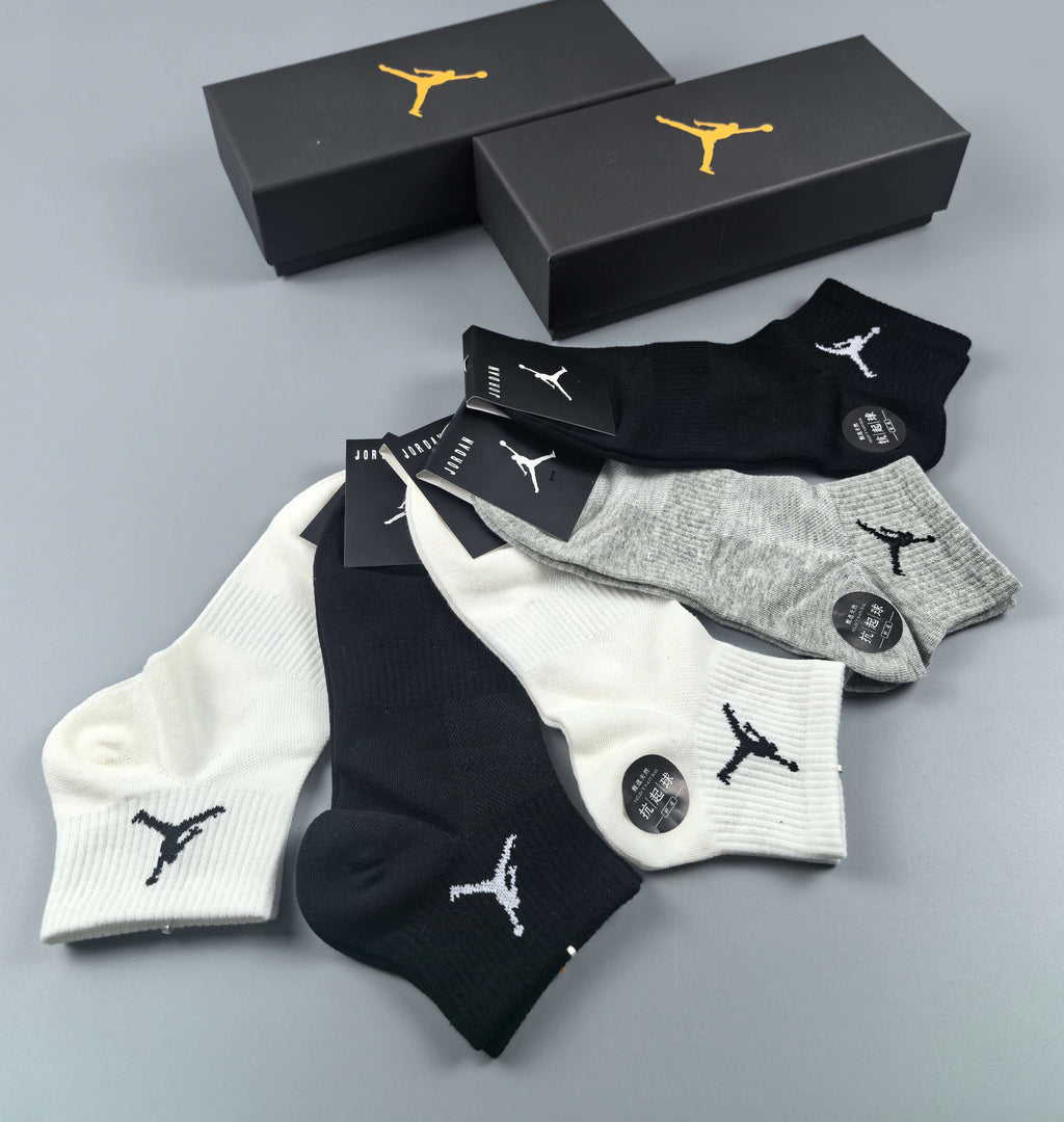 Jordan Cotton Crew Socks - 5-Pair Pack