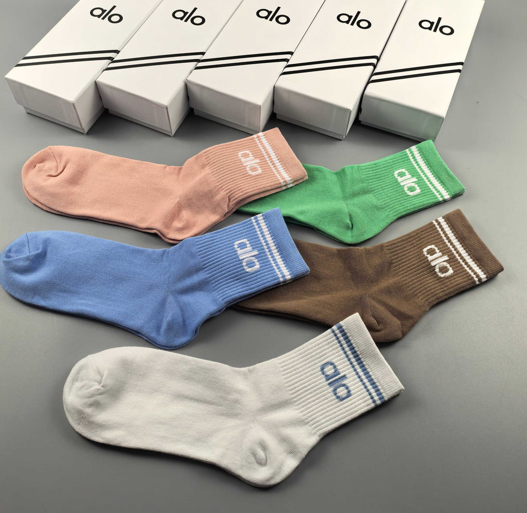 Alo Cotton Crew Socks