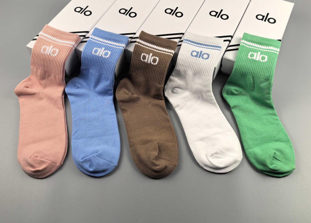 Alo Cotton Crew Socks