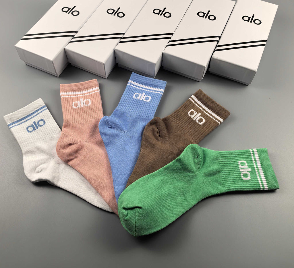 Alo Cotton Short Socks