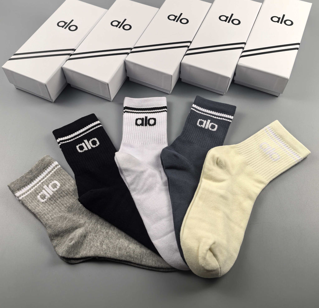Alo Cotton Crew Socks
