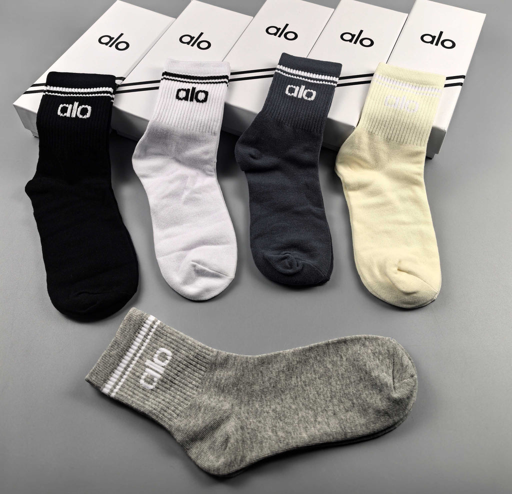 Alo Cotton Crew Socks