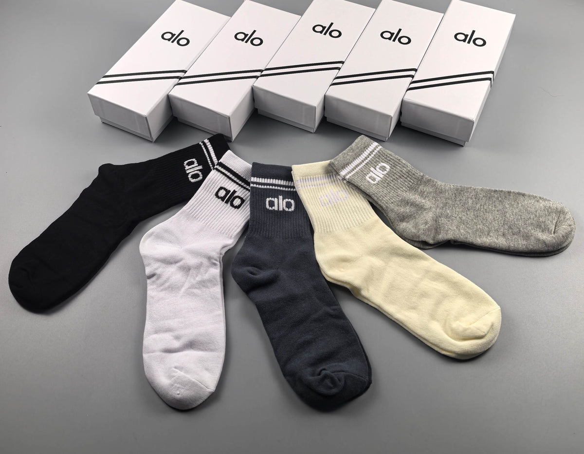 Alo Cotton Crew Socks