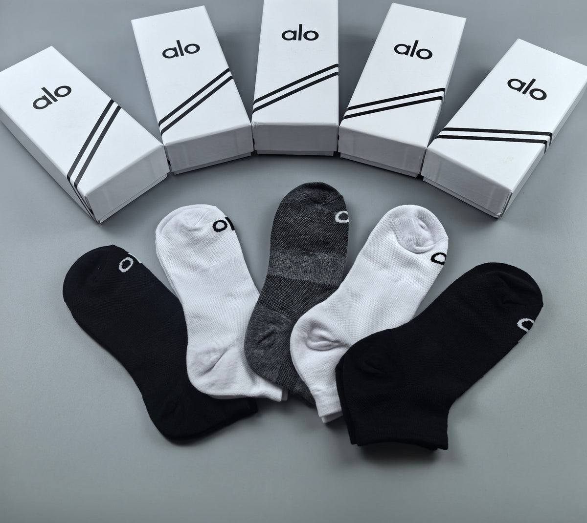 Alo Cotton Crew Socks