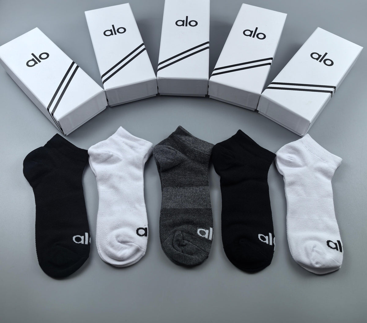 Alo Cotton Crew Socks