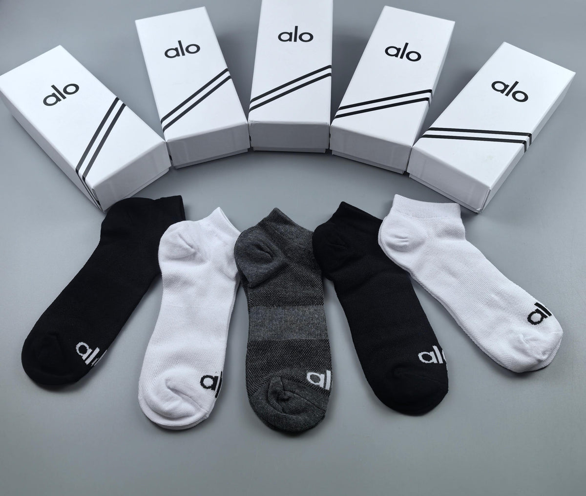 Alo Cotton Short Socks