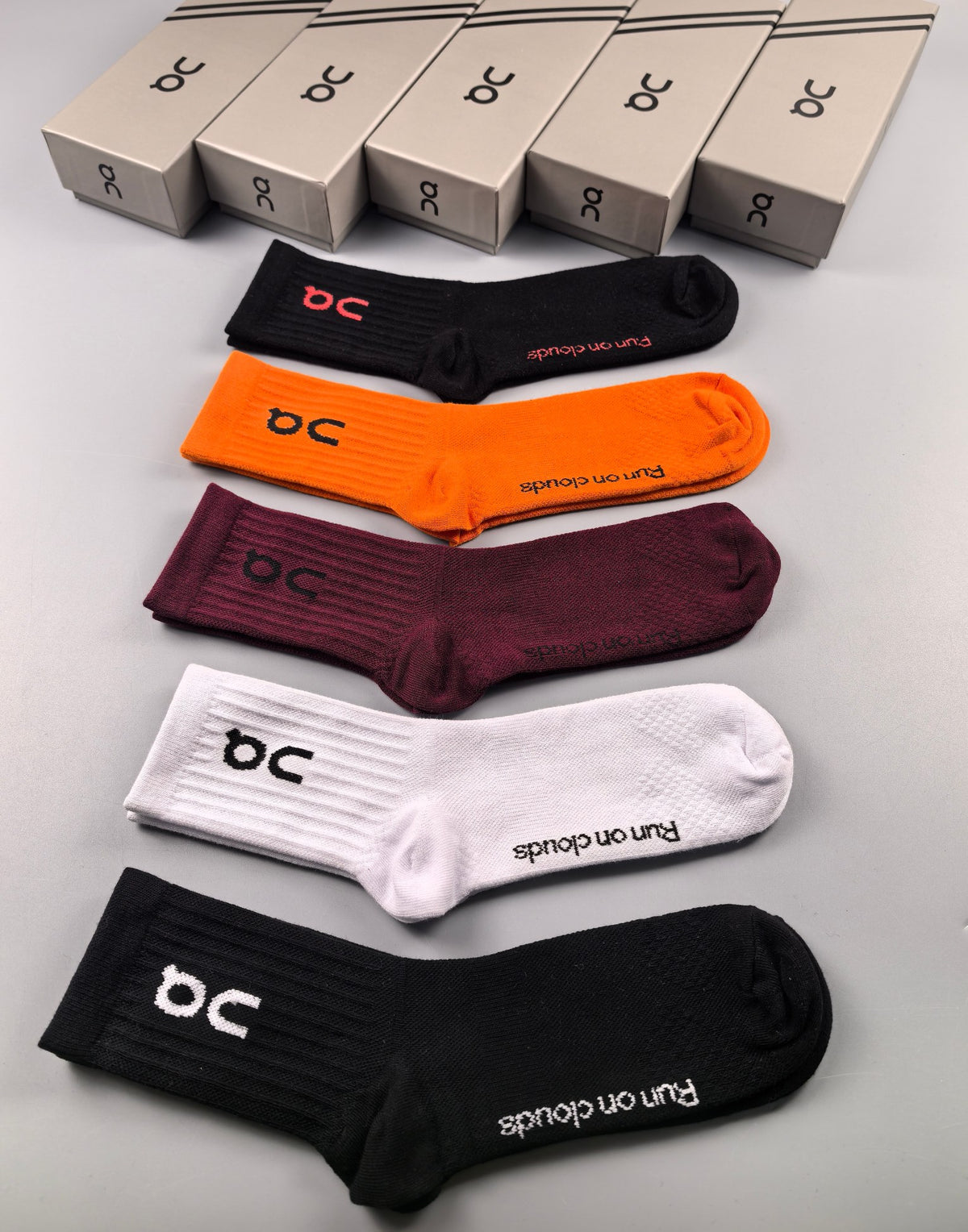 On Cotton Socks - 5-Pair Pack