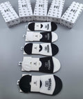 Chanel Cotton Short Socks - 5-Pair Pack
