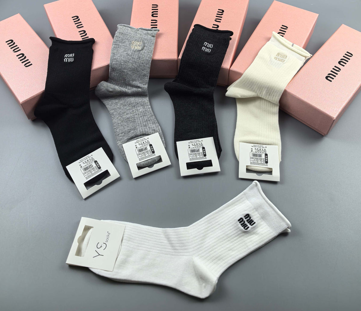 Miu Miu Crew Socks