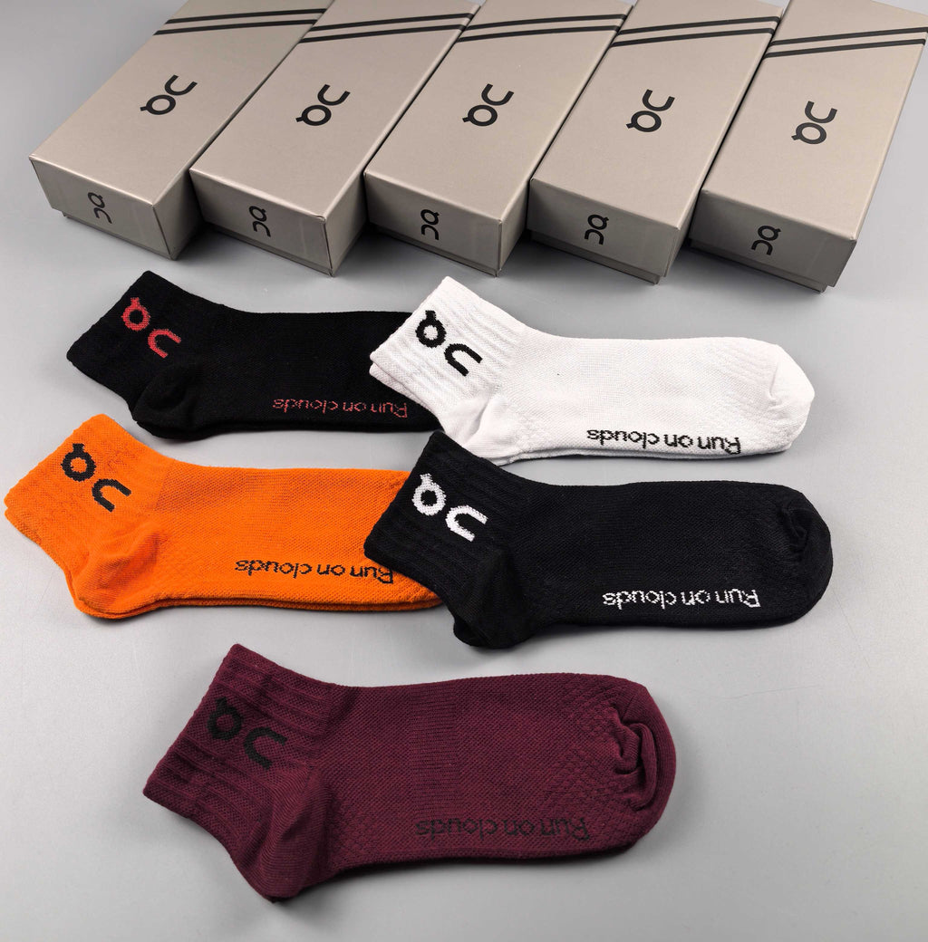 On Clean Sport Styling Ankle Socks - 5-Pair Set