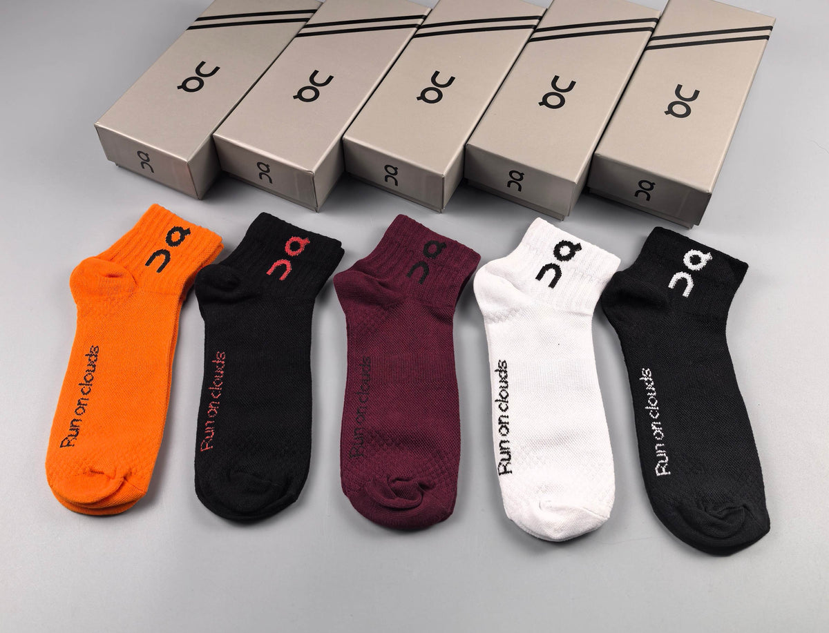 On Clean Sport Styling Ankle Socks - 5-Pair Set
