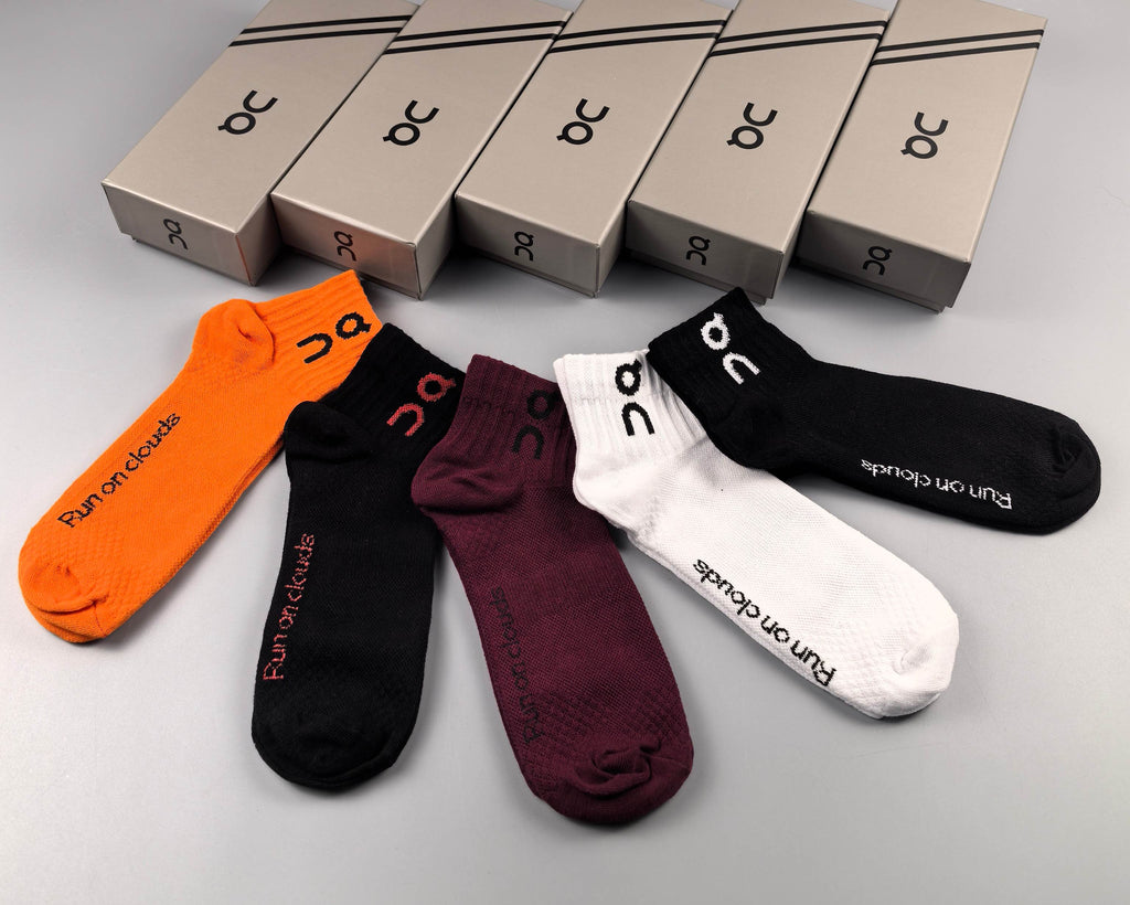 On Clean Sport Styling Ankle Socks - 5-Pair Set