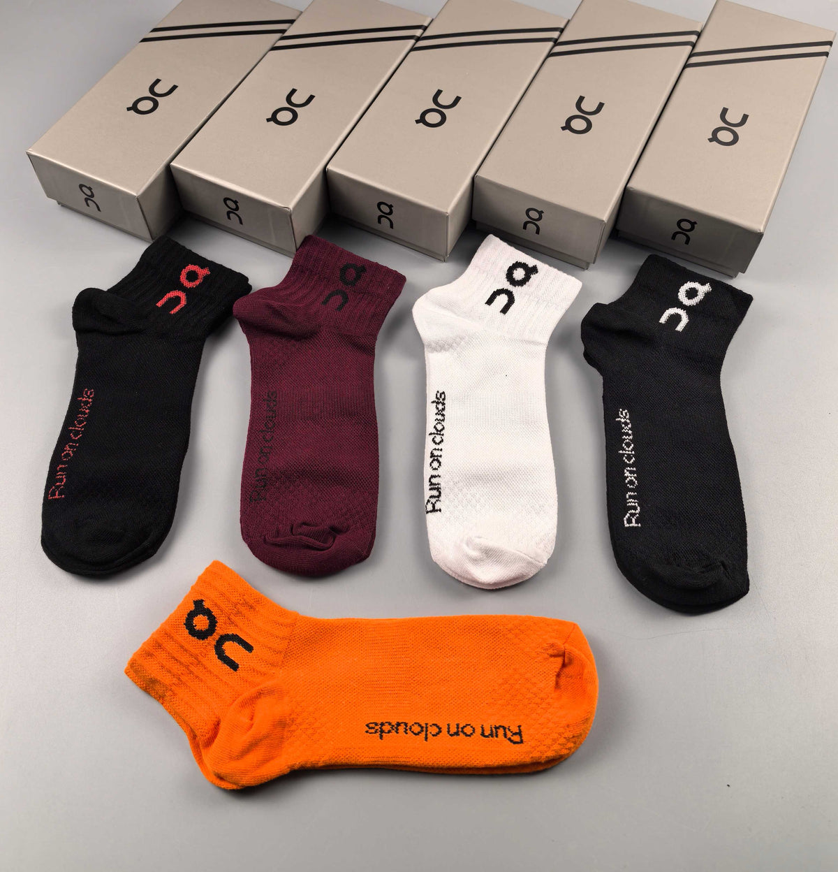 On Clean Sport Styling Ankle Socks - 5-Pair Set
