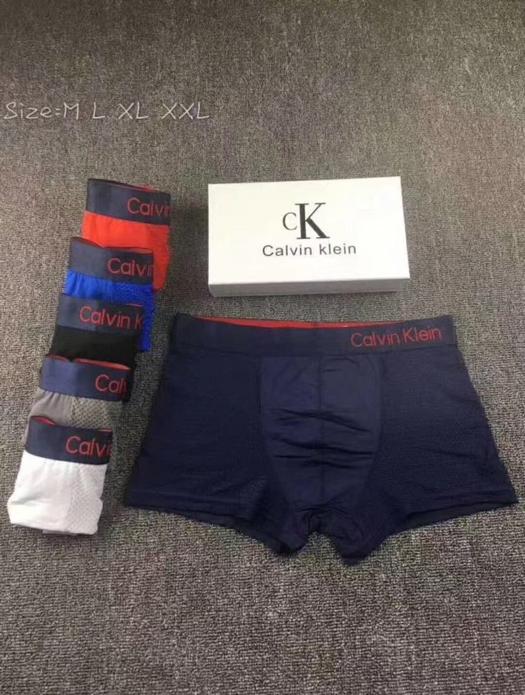 Calvin Klein Ice-Silk Men's Boxer Briefs - 3-Piece Box