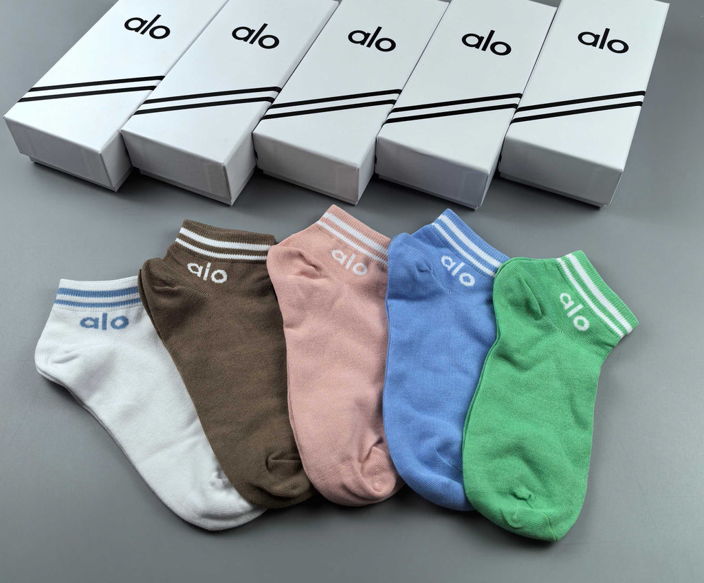 Alo Cotton Short Socks