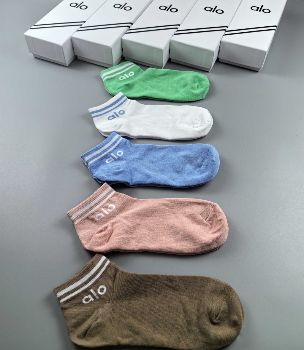 Alo Cotton Crew Socks