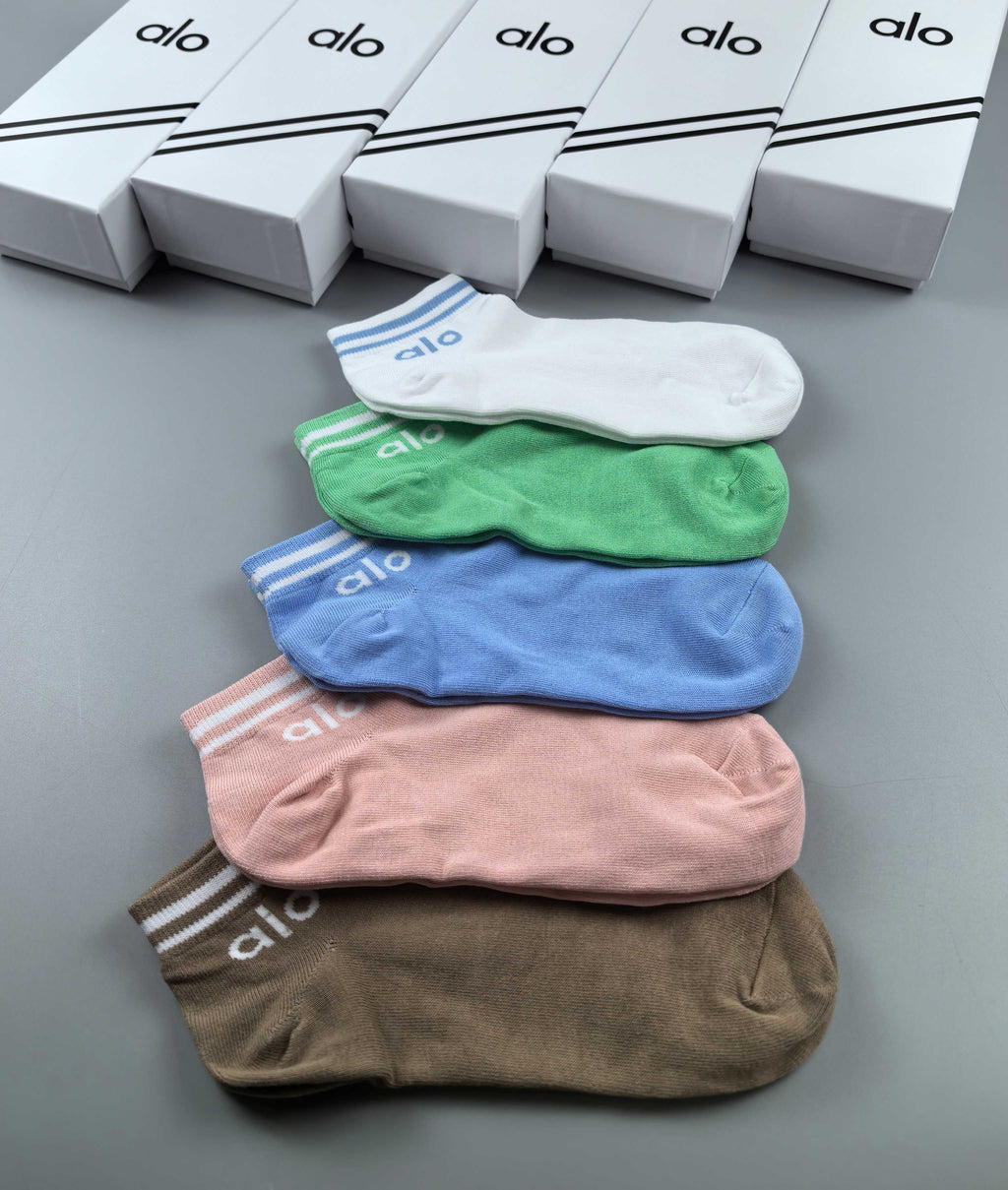 Alo Cotton Short Socks