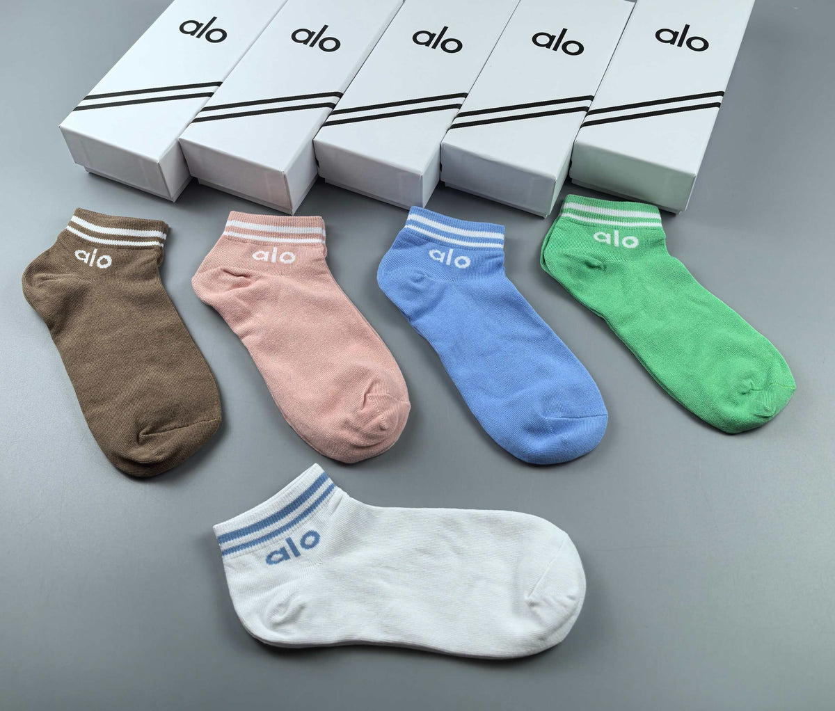Alo Cotton Short Socks