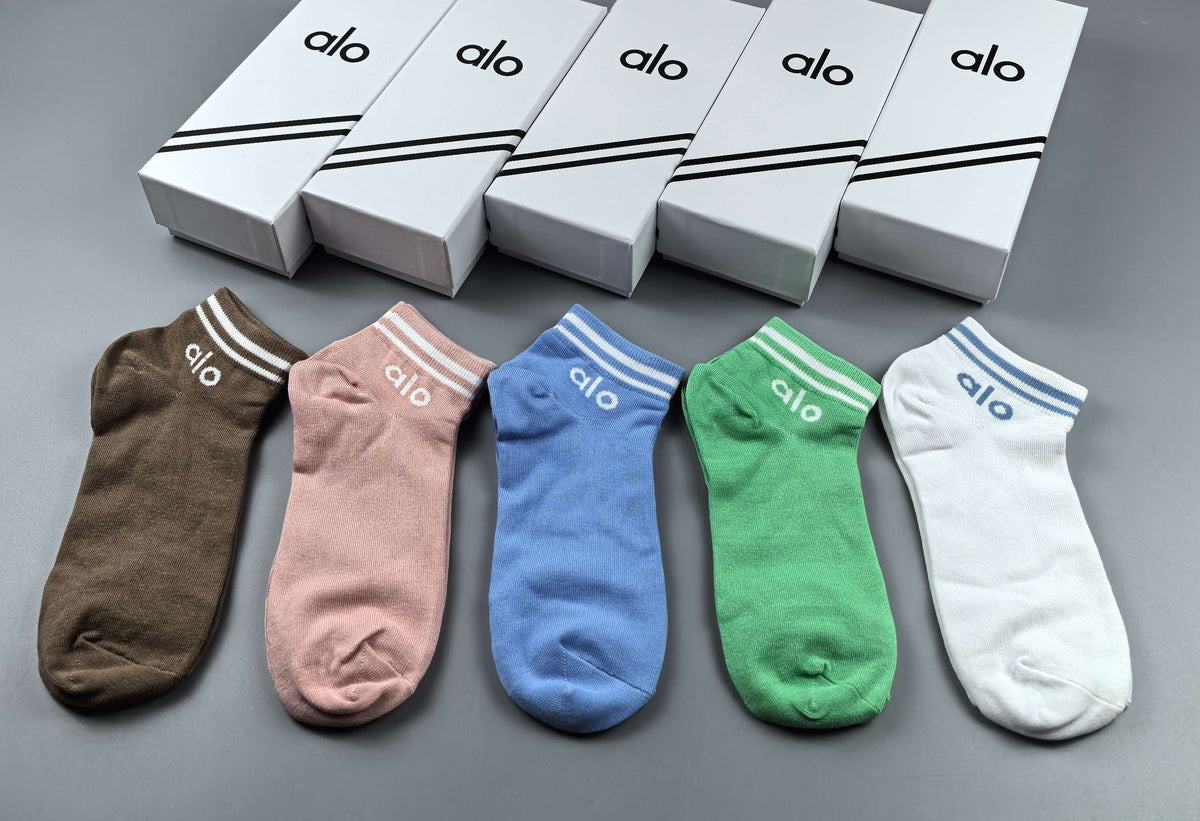 Alo Cotton Short Socks