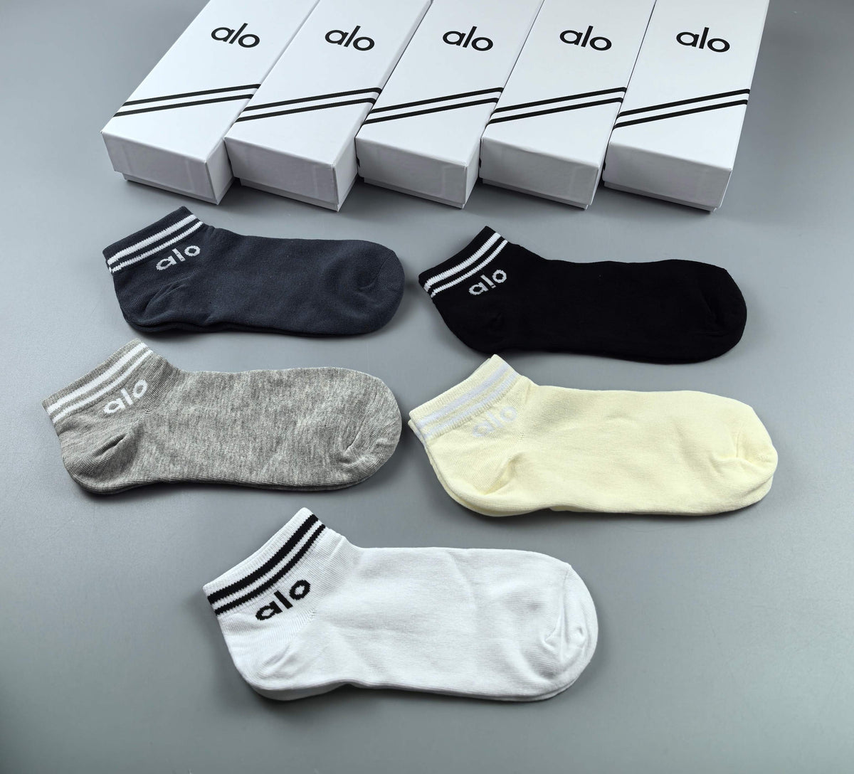 Alo Cotton Crew Socks