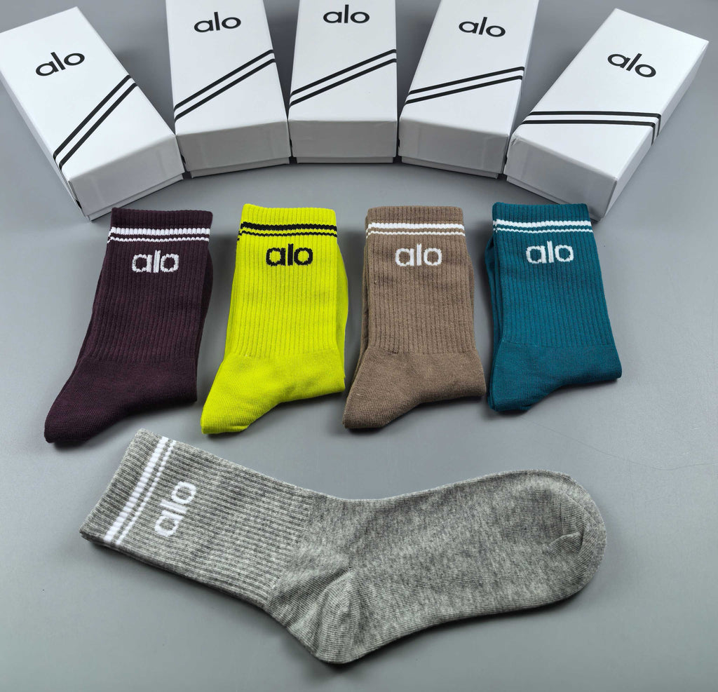 Alo Cotton Crew Socks
