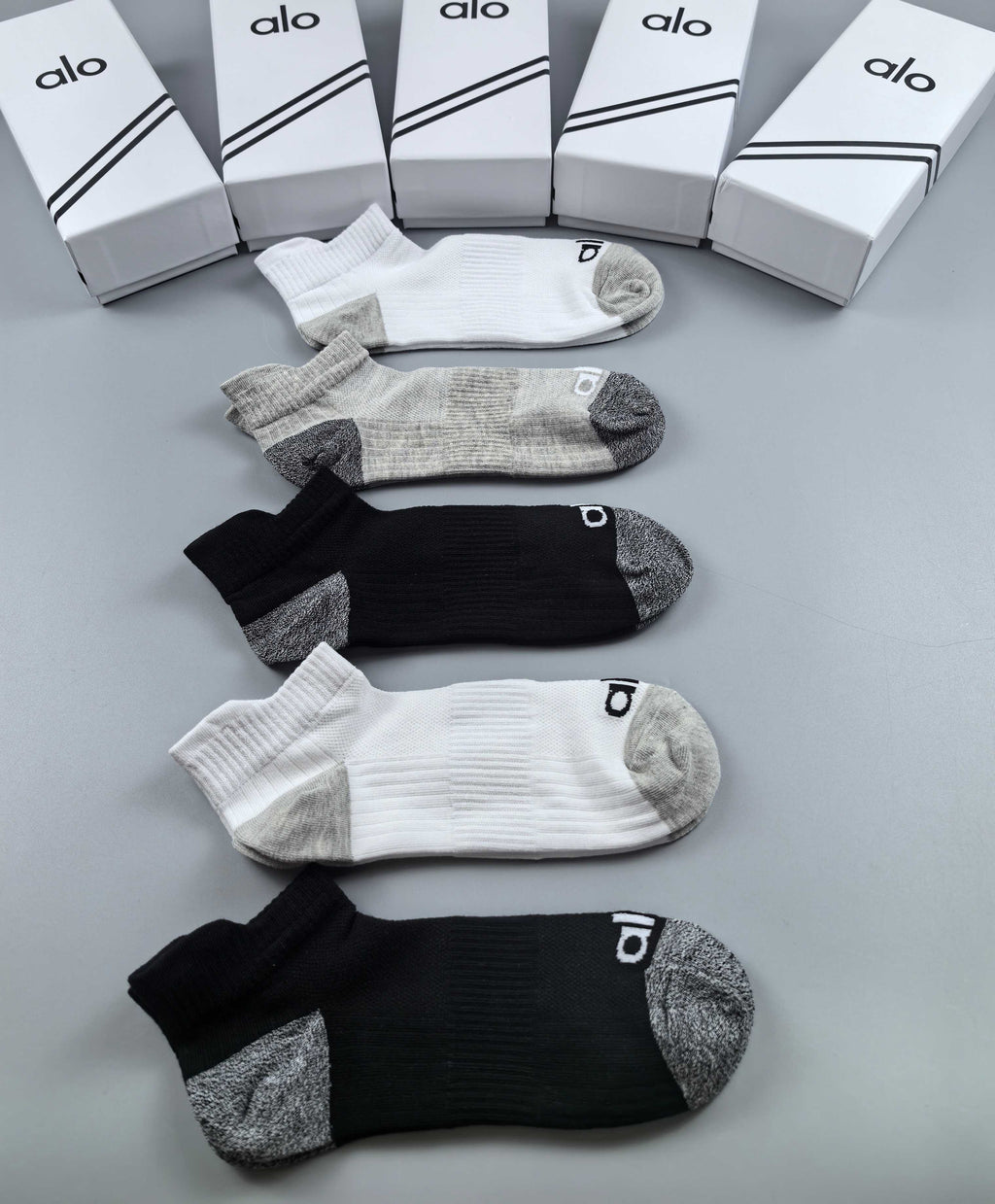 Alo Cotton Short Socks