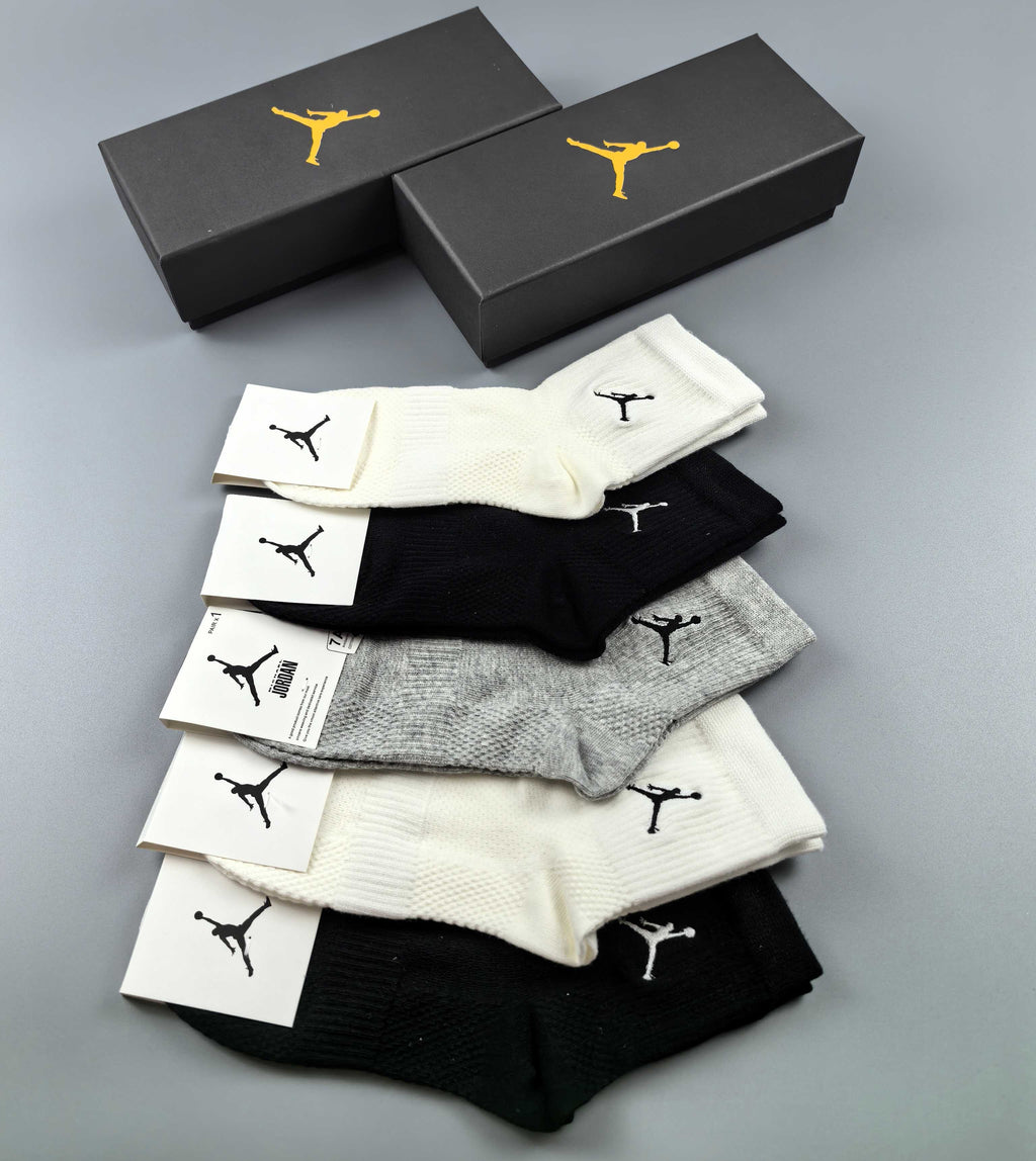 Jordan Cotton Men's Boxer Briefs - 5-Piece Box