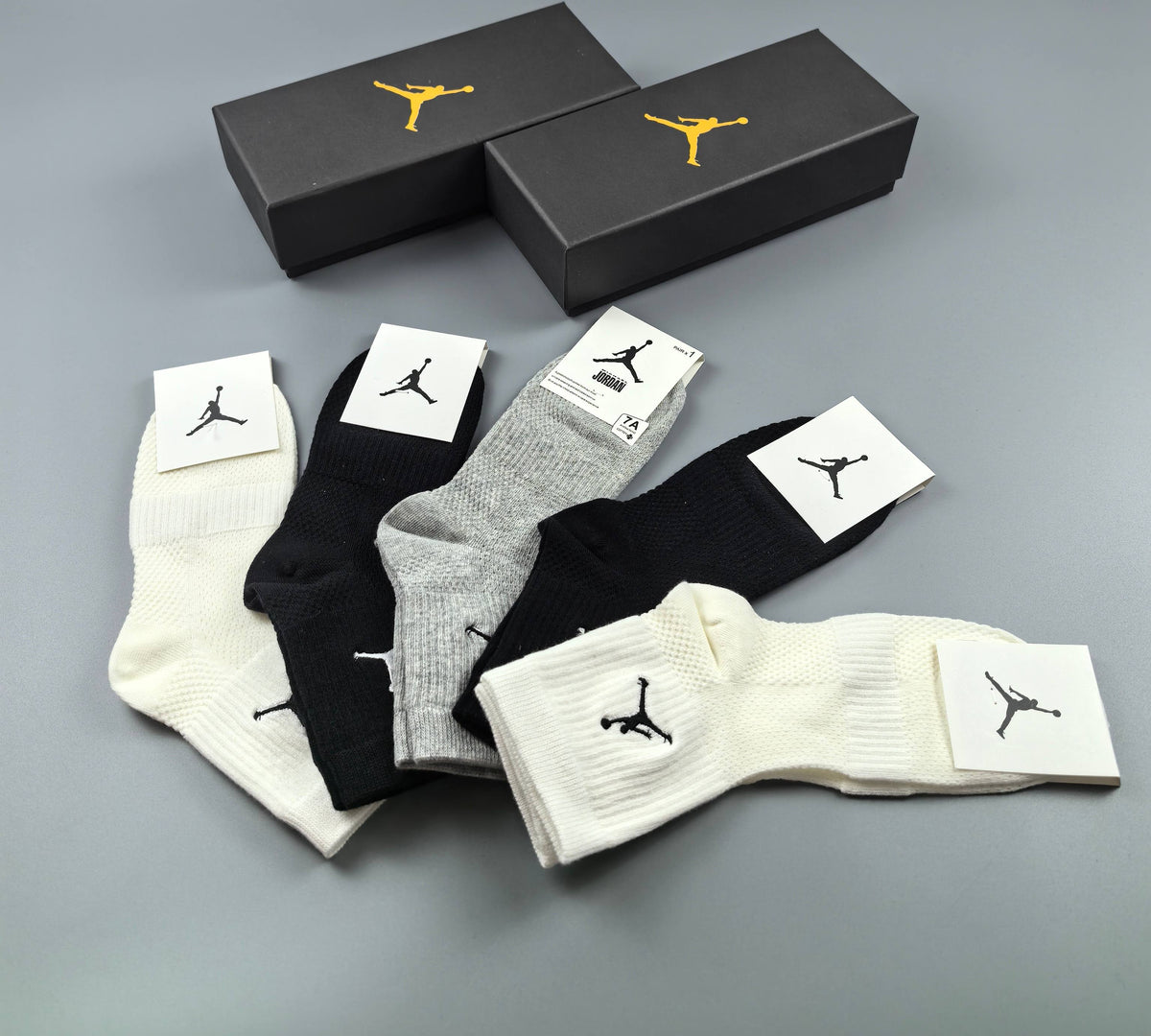 Jordan Cotton Men's Boxer Briefs - 5-Piece Box
