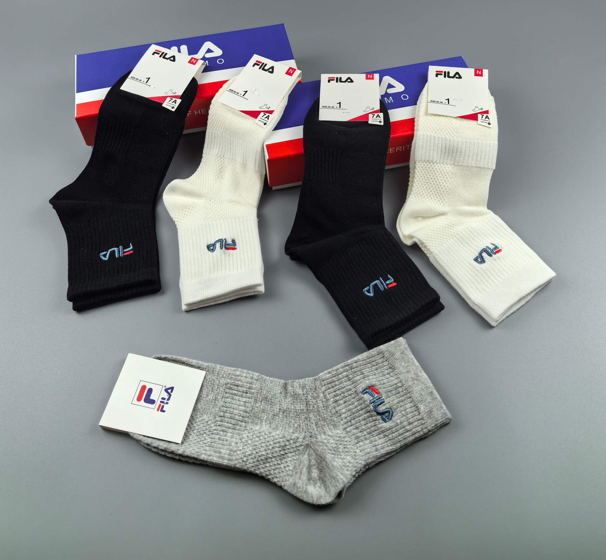 Cotton Men's Boxer Briefs - 5-Piece Box