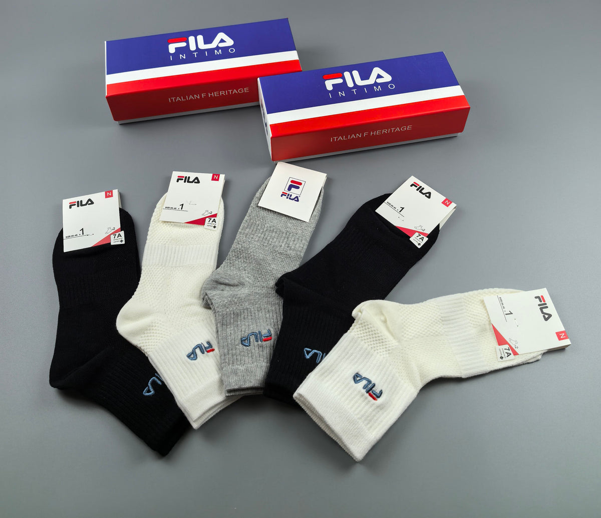 Cotton Men's Boxer Briefs - 5-Piece Box