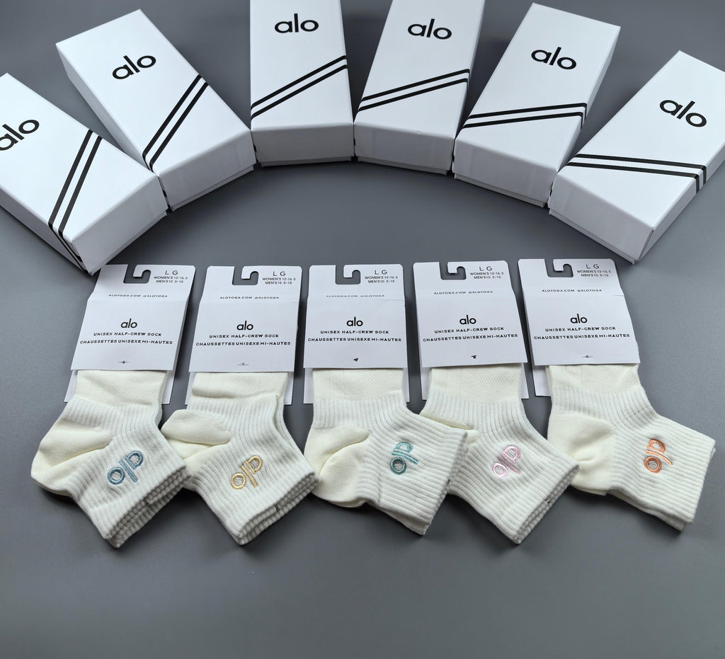 Alo Cotton Crew Socks