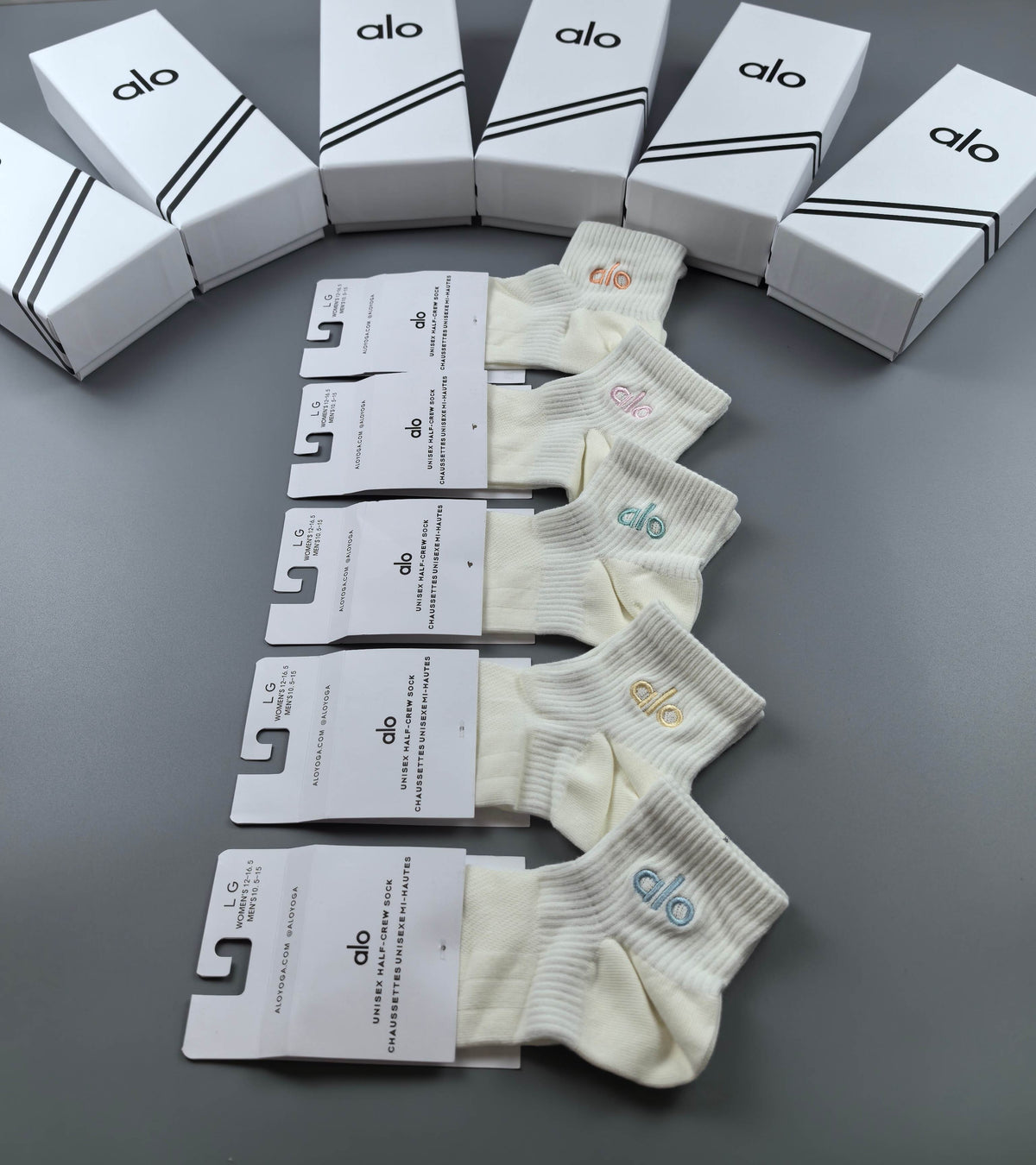 Alo Cotton Crew Socks