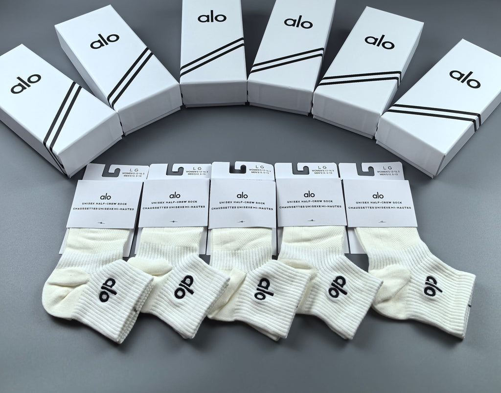 Alo Cotton Crew Socks