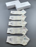 Calvin Klein Cotton No-Show Socks - 5-Pair Box